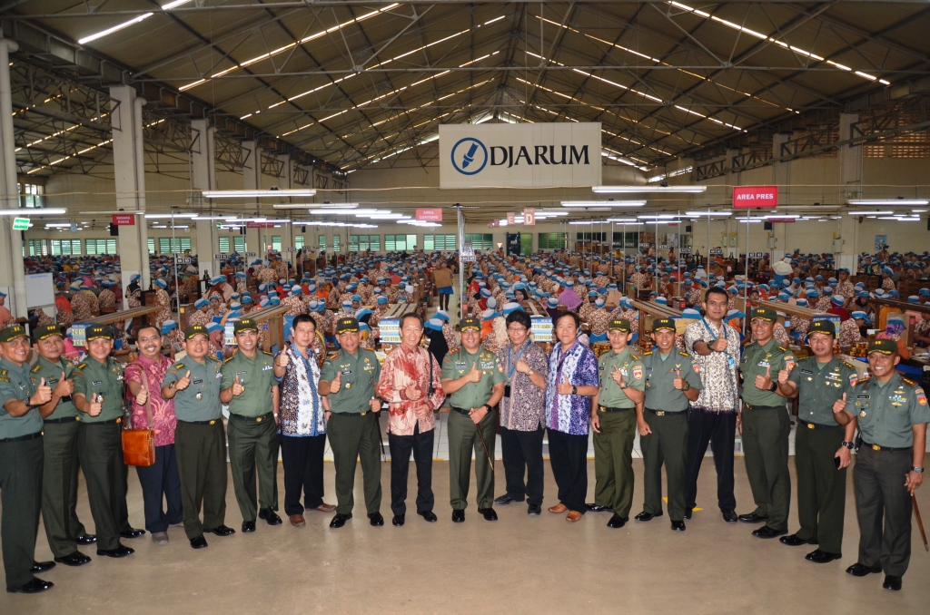 Pangdam Kunjungi PT. Djarum Kudus